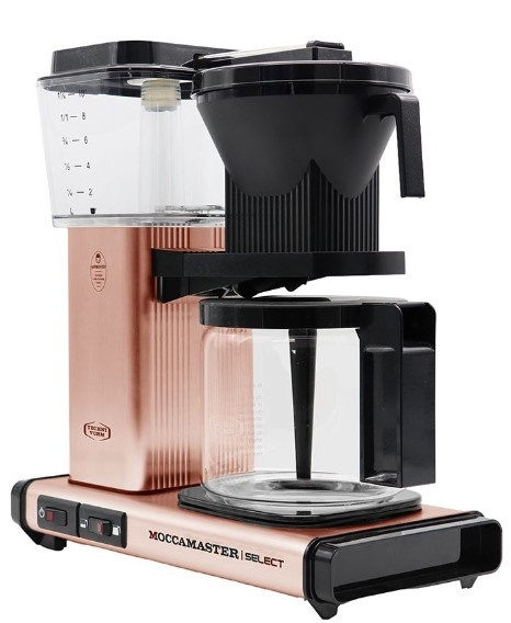 Moccamaster KBG Select (Copper) - Koffiezetapparaat