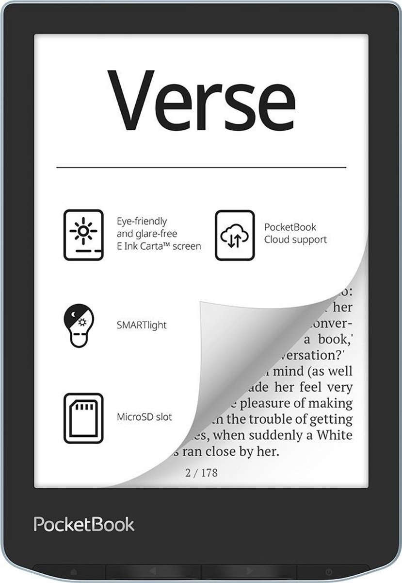PocketBook Verse Bright Blue - E-reader