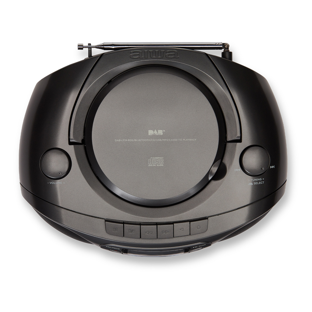 Aiwa BBTC-660DAB Zwart - Radio