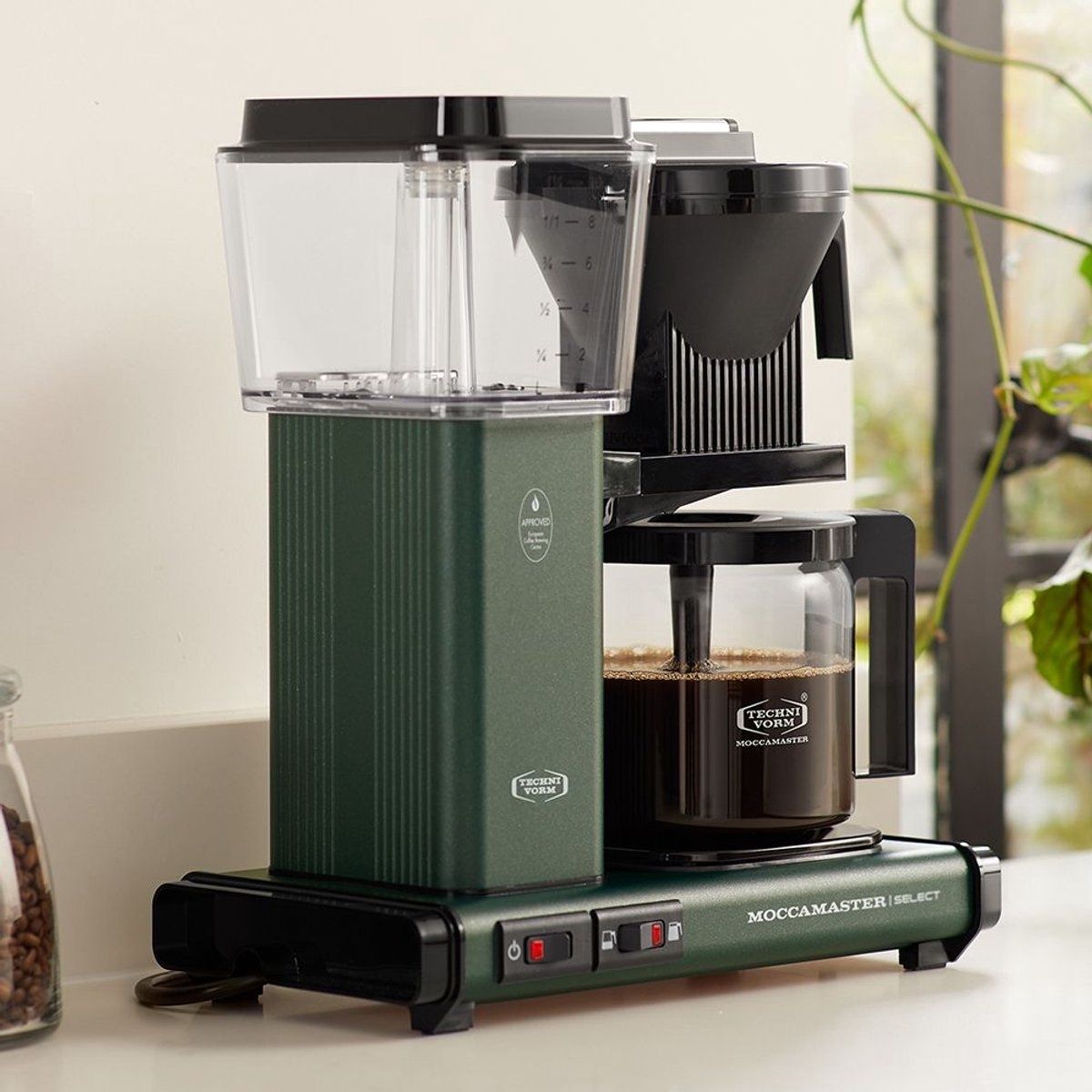 Moccamaster KBG Select (Forest Green) - Koffiezetapparaat