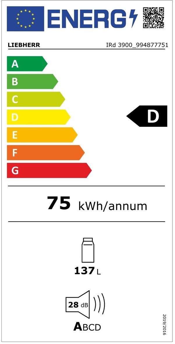 Liebherr IRd 3900-22 - Inbouw koelkast