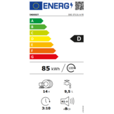 Indesit DIO 3T131 A FE - Inbouw vaatwasser