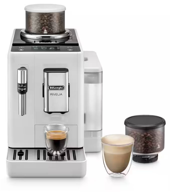 De'Longhi Rivelia Arctic White EXAM440.55.W - Koffiemachine