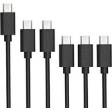 AUKEY 6-Pack Micro USB kabels