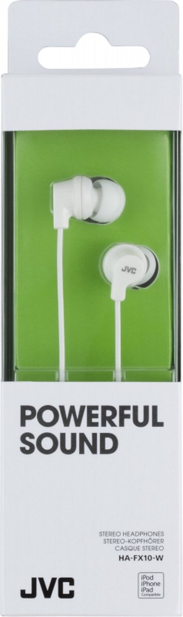 JVC HA-FX10-W-EF - Oordopjes