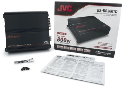 JVC KS-DR3001D - Versterker
