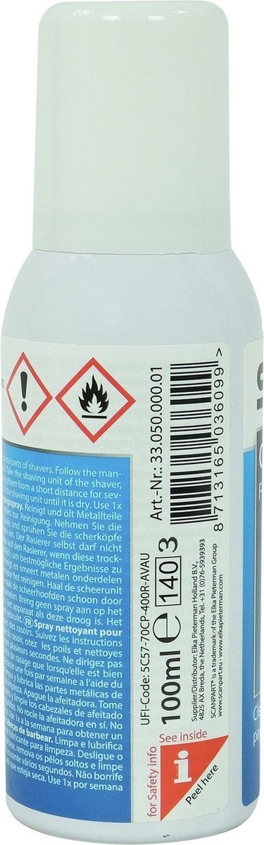 Scanpart Shaver cleaner 100ml