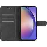 Just In Case Samsung Galaxy A55 Premium Wallet Zwart - Beschermhoes