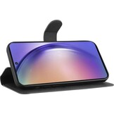 Just In Case Samsung Galaxy A55 Premium Wallet Zwart - Beschermhoes