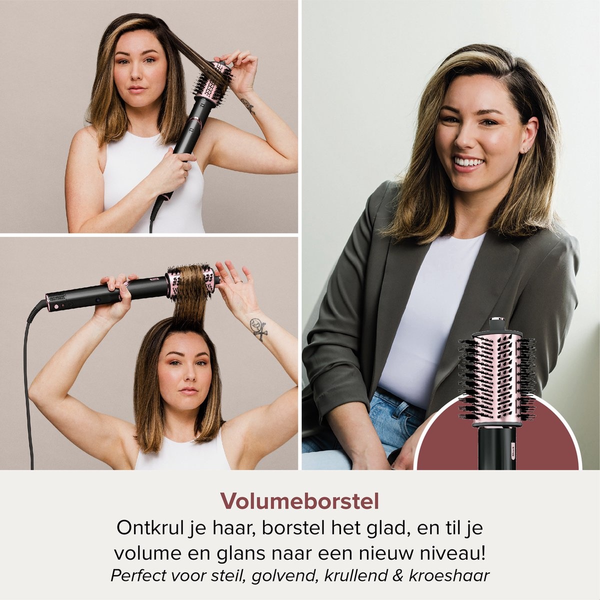 Shark FlexStyle 5-in-1 Föhn en Multistyler - Krulborstel