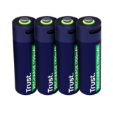 Trust USB-C oplaadbare AA-batterijen (4-pack)