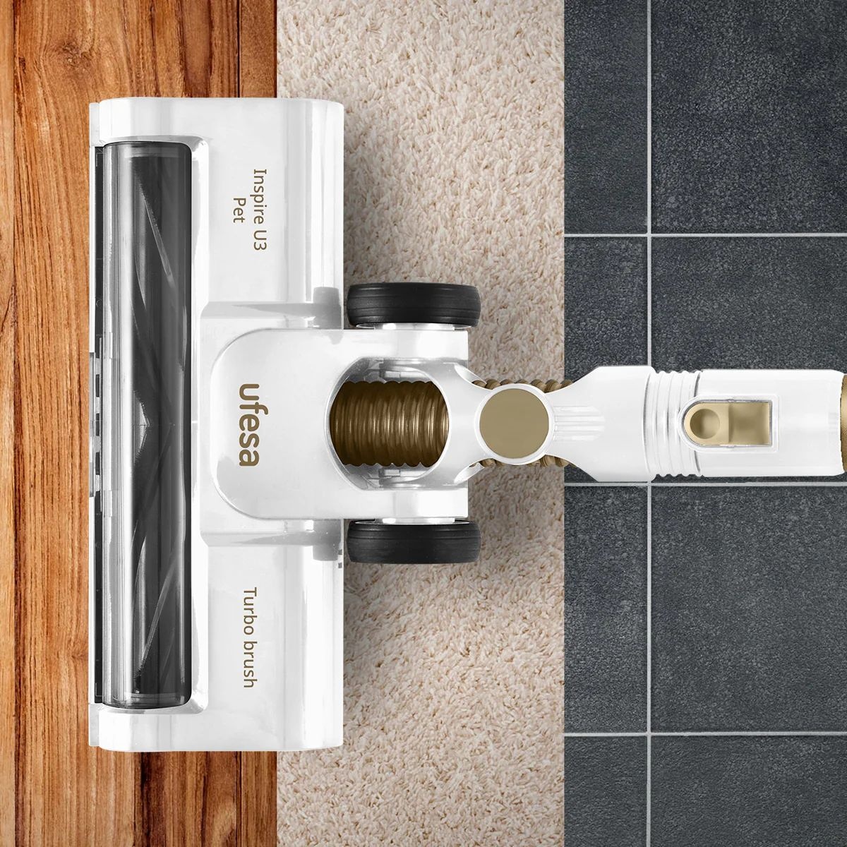 Ufesa Inspire U3 Digital Pet - Steelstofzuiger