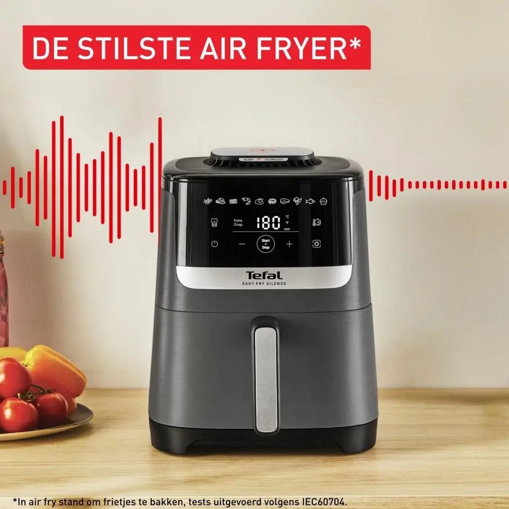 Tefal EY551H Easy Fry Silence - Hetelucht friteuse
