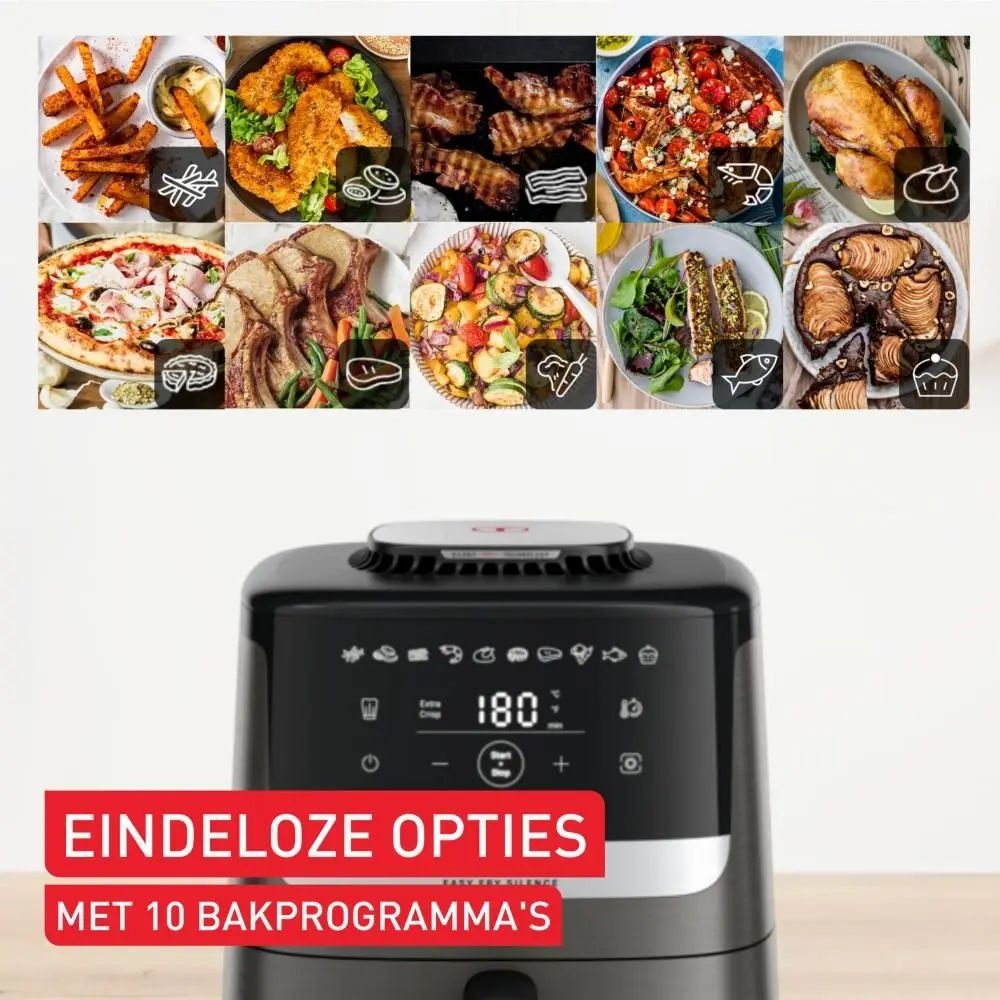 Tefal EY551H Easy Fry Silence - Hetelucht friteuse