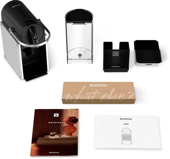 Magimix Nespresso Pixie M113 Metaalgrijs - Koffiemachine