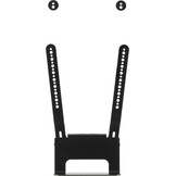 Flexson FLXBTV1021 Sonos Beam TV Beugel Zwart