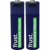 Trust USB-C oplaadbare AA-batterijen
