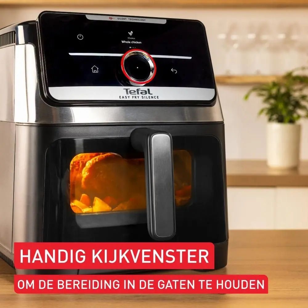 Tefal EY876D Easy Fry Smart & Silence XXL - Hetelucht friteuse