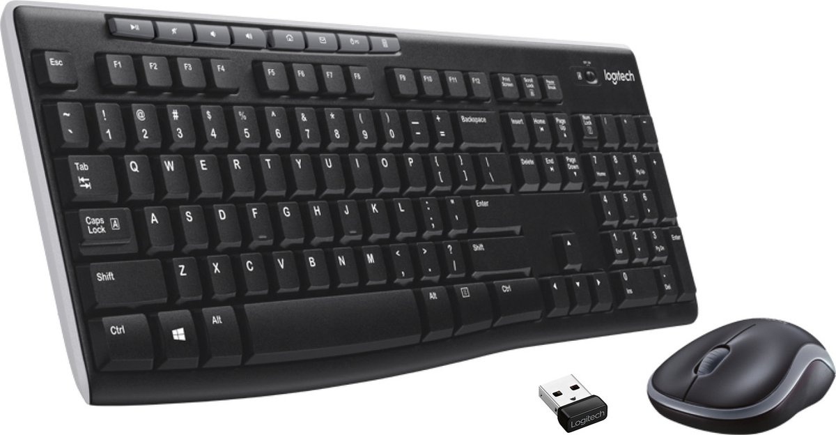 Logitech MK270 (BM) - Toetsenbord + muis set