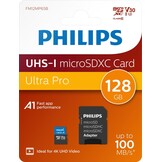 Philips MicroSDXC UHS-I U3 Kaart 128GB - Micro SD kaart