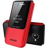Aiwa FP-24RD Rood - Senioren telefoon