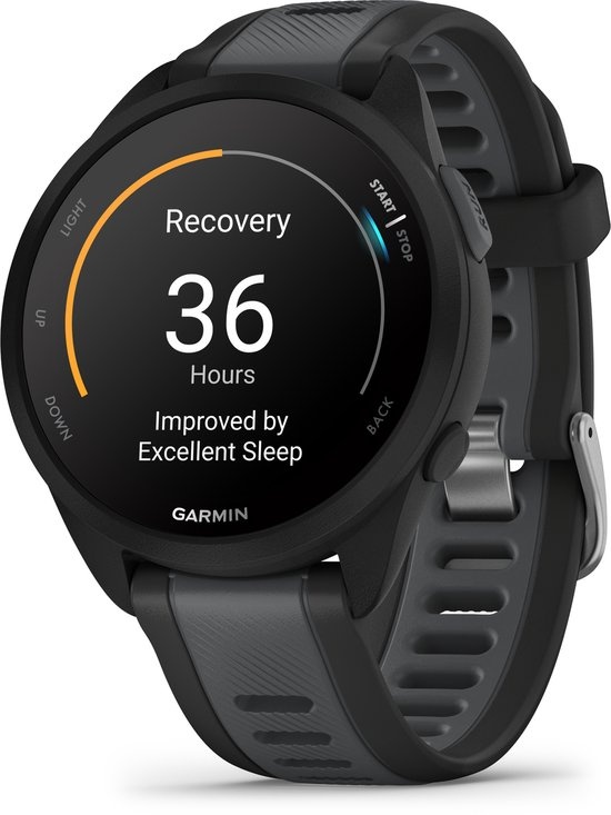 Garmin Forerunner 165 Black/Slate Grey - Smartwatch