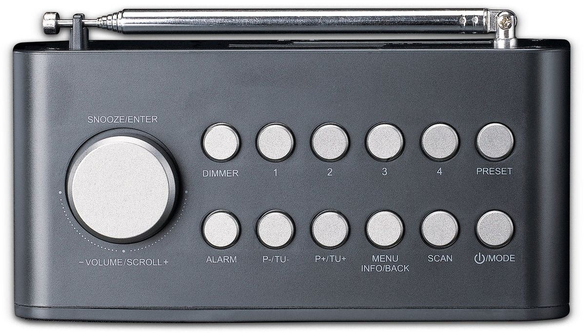 Lenco CR-625BK - Wekkerradio