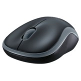 Logitech M185 Grijs/Zwart - Muis