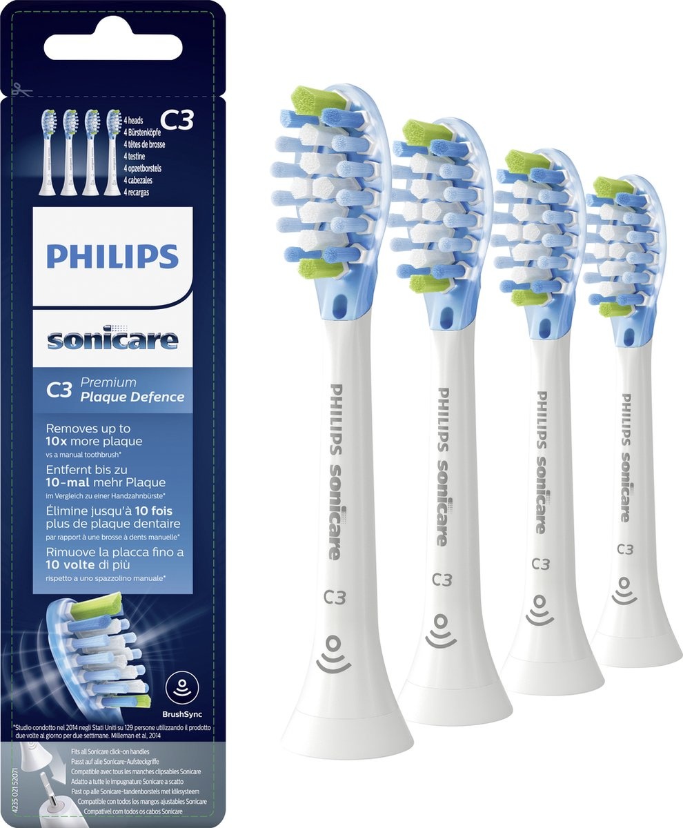 Philips Sonicare C3 Premium Plaque Defense HX9044/17 - Opzetborstel