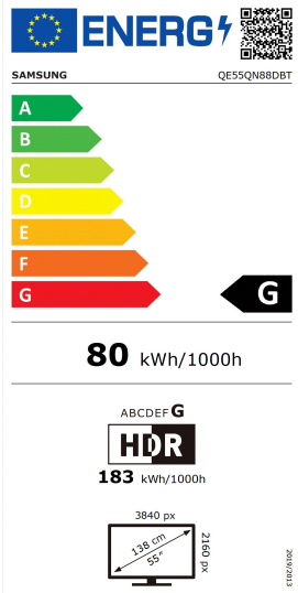 Samsung Neo QLED 4K 55QN88D (2024) - QLED TV
