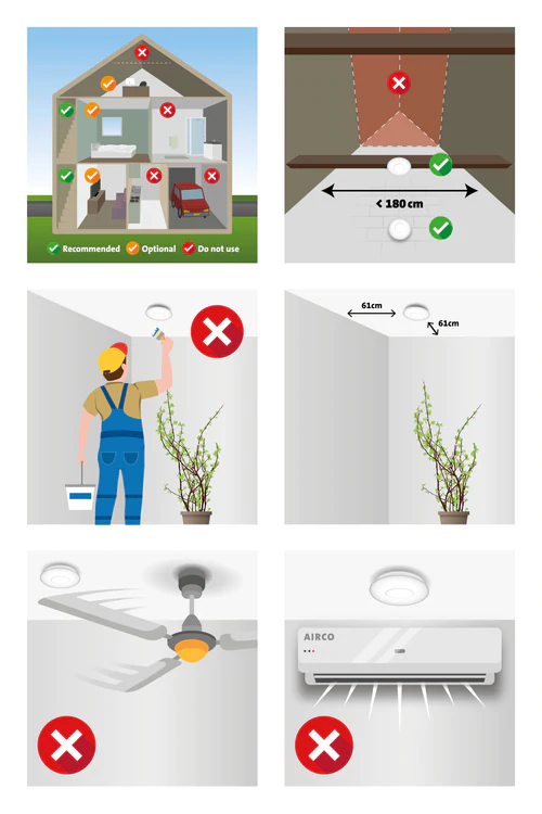 Alecto SA-102 Rookmelder (2 Pack) - Rookmelder
