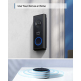 Eufy Video Doorbell Battery Slim + Chime - Deurbel