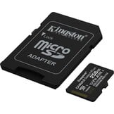 Kingston Canvas Select Plus Gen. 3 microSDXC 256GB met SD-adapter - Micro SD kaart