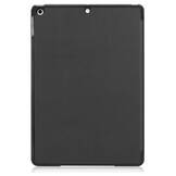 Just in Case  Smart Tri-Fold Case voor Apple iPad 10.2 Zwart - Beschermhoes