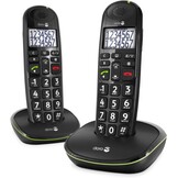 Doro PhoneEasy 110 Duo Zwart - Senioren telefoon