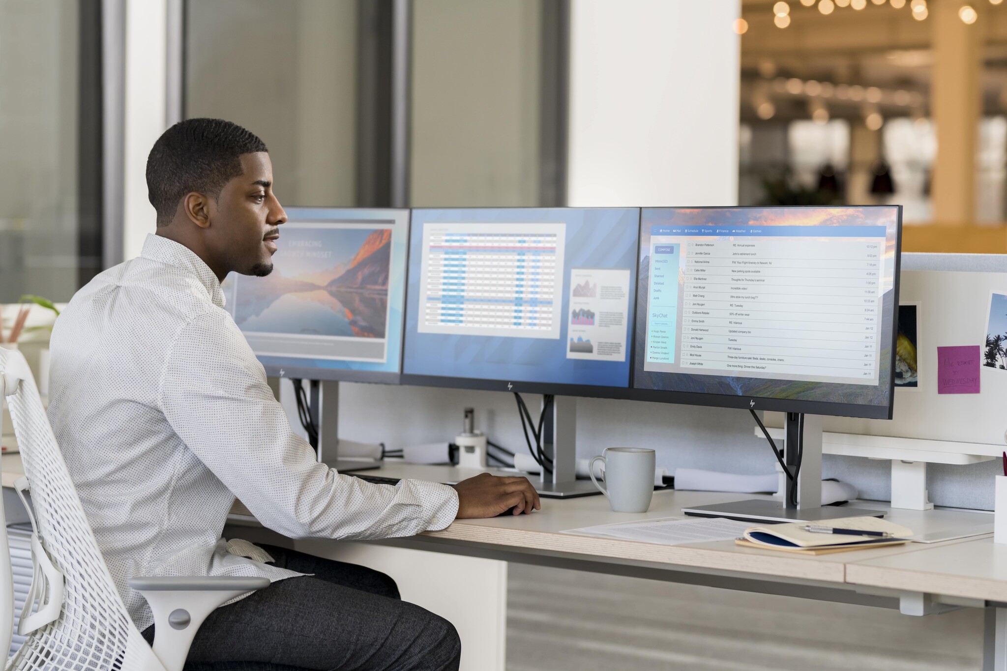 HP EliteDisplay E24 G4 - Monitor