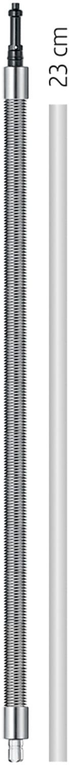 JURA Melkslang met RVS mantel HP1 Zilver