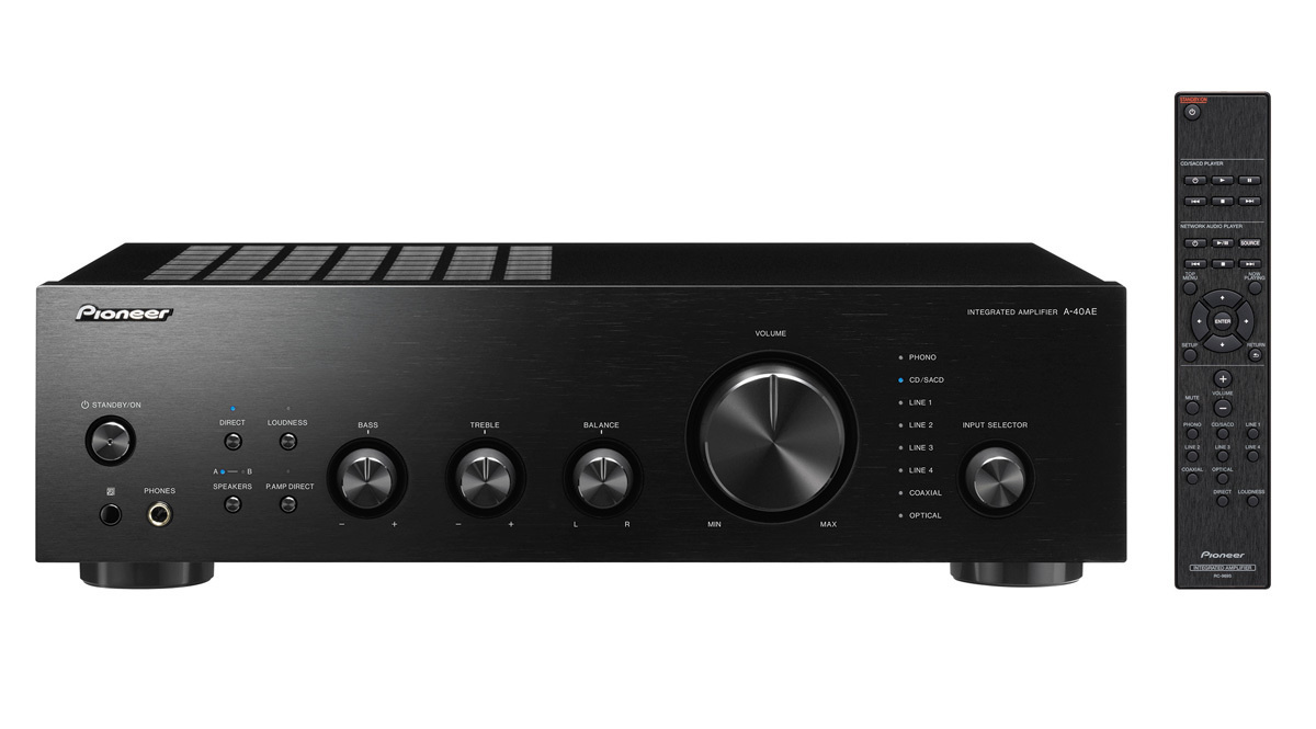 Pioneer A-40AE Zwart - Versterker