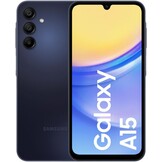 Samsung Galaxy A15 4G 128GB Blauw Zwart - Mobiele telefoon