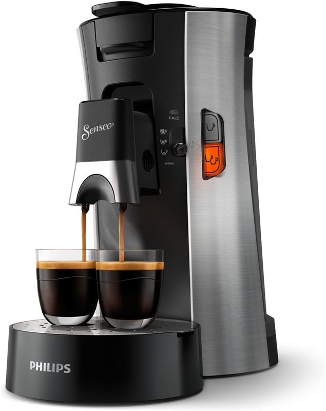 Philips Senseo Select CSA250/10 (Metal) - Koffiemachine