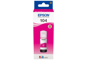 Epson Inktflesje Ecotank 104 Magenta - Inktcartridge