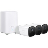 Eufy eufyCam 2 Pro 3-Cam Kit (3 camera's + HomeBase 2) - Beveiligingscamera