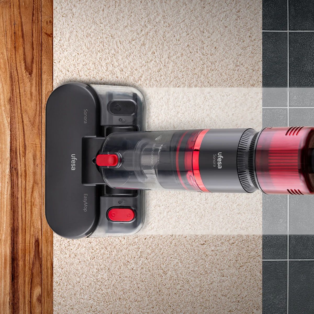 Ufesa Sonora - Steelstofzuiger