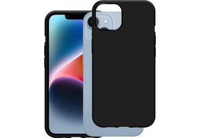 Cazy Soft TPU Case Zwart voor iPhone 14 - Telefoonhoesje