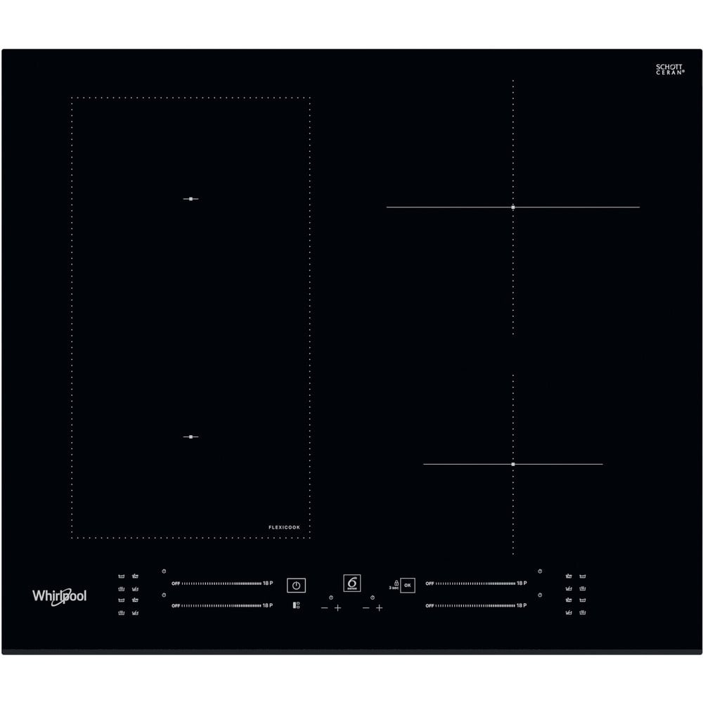 Whirlpool WLS6960BF  - Inductiekookplaat