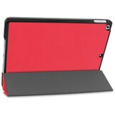 Just in Case Smart Tri-Fold Case - Apple iPad 10.2 - Rood - Tablethoes