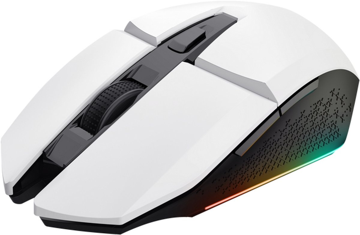 Trust GXT 110W Felox Wit - Gaming Muis