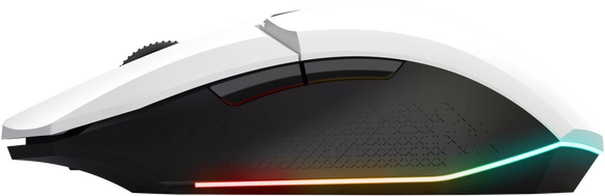 Trust GXT 110W Felox Wit - Gaming Muis