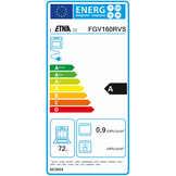 ETNA FGV160RVS - Elektrisch fornuis