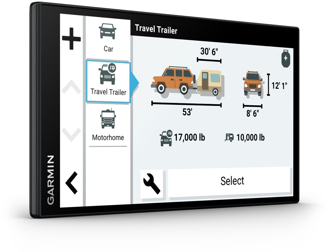 Garmin Camper 795 - Autonavigatie